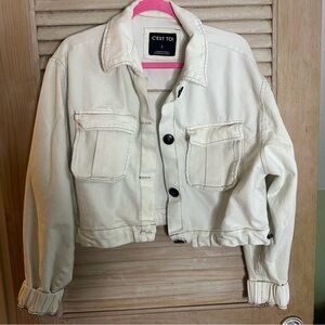 100 Cest Toi - Women's Cream Jacket - Size large